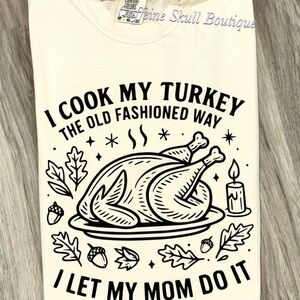 Comfort Colors Cream Turkey Graphic Tee